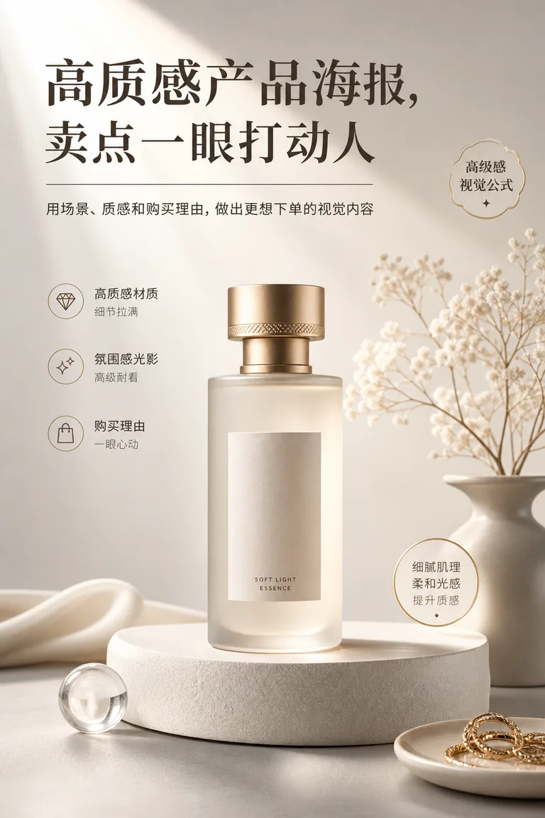高质感产品海报